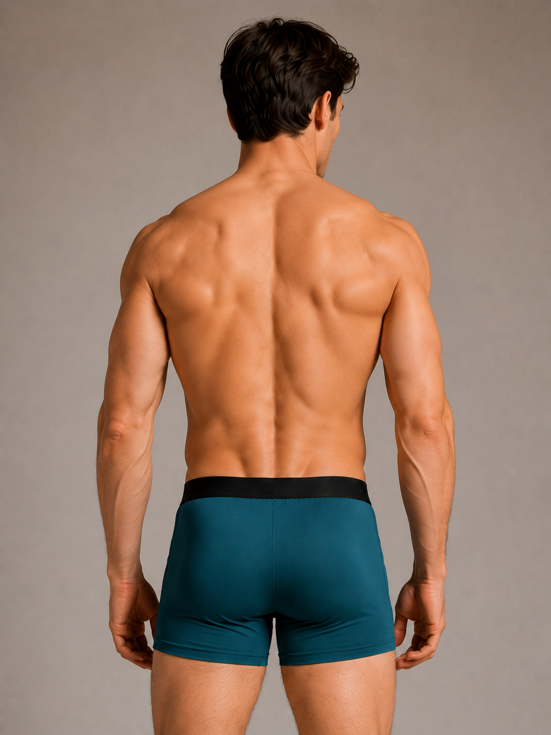 Premium Cotton Trunks – Ocean Teal